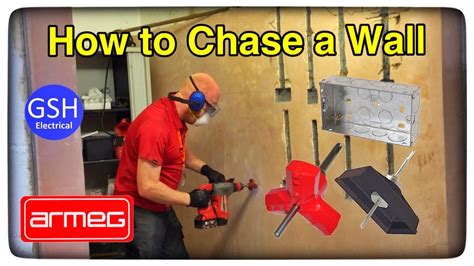 electrical box chaser|chase wall socket box.